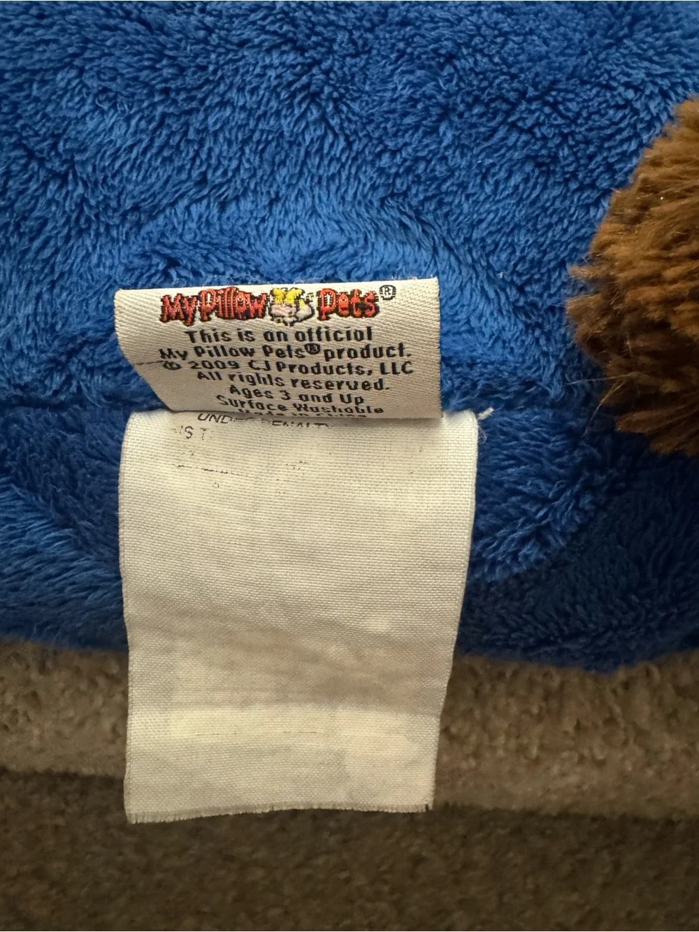 MLB CHICAGO CUBS BEAR PILLOW PETS PLUSH